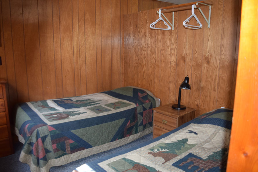 second bedroom in cabin 8