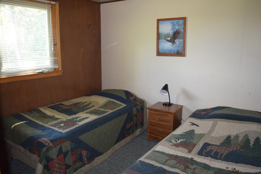 second bedroom in cabin 11