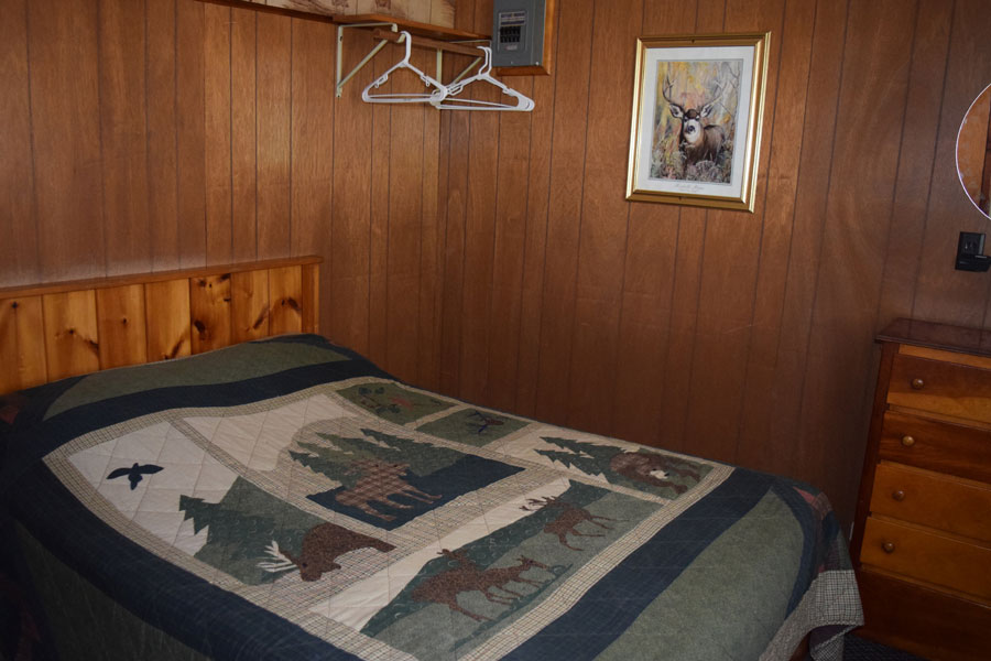 cabin 6 master bedroom